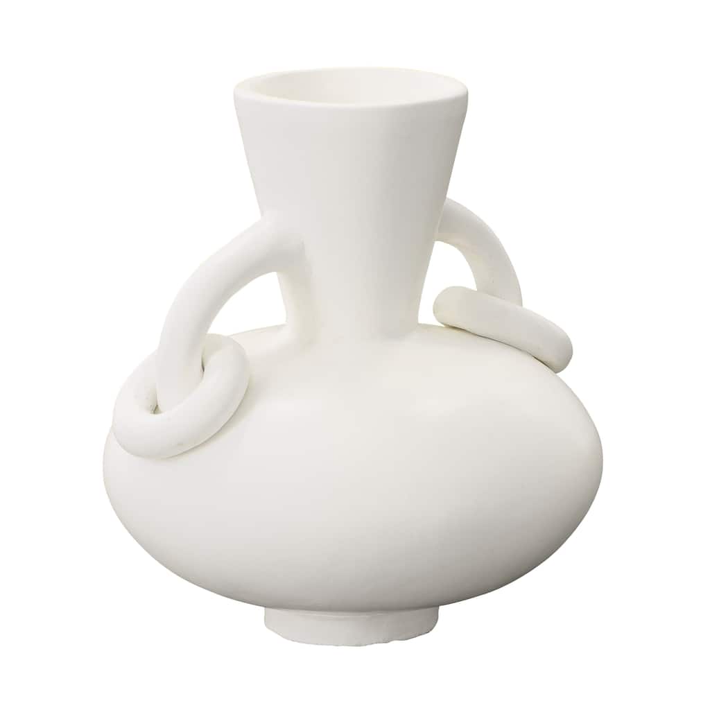Warren Vase, White