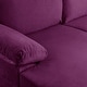 preview thumbnail 22 of 68, Modern XL Velvet Upholstery U-shaped Sectional Sofa