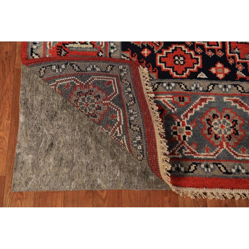 Traditional Indian Viss Area Rug Handmade Wool Carpet - 5'10"x 8'11"