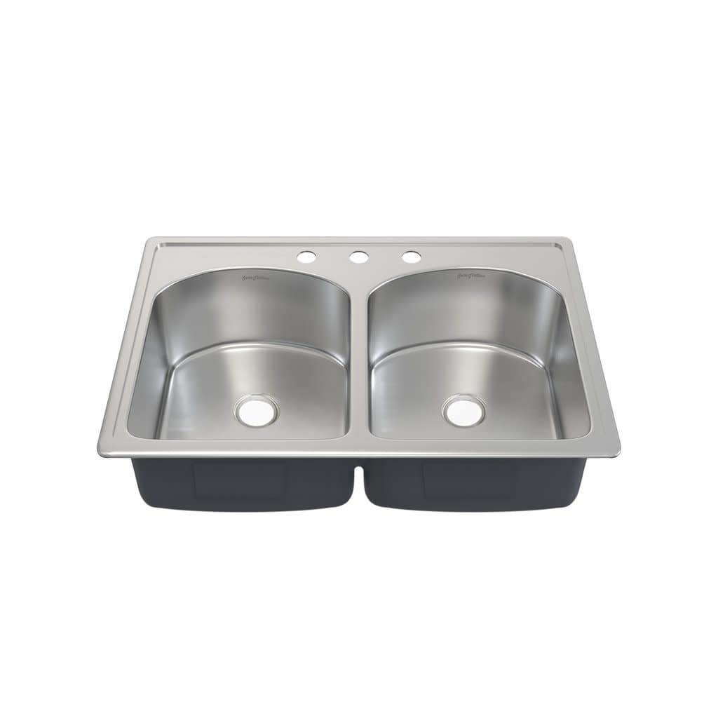 Swiss Madison SM-KT661 Ouvert 33" Drop In Double Basin Stainless Steel