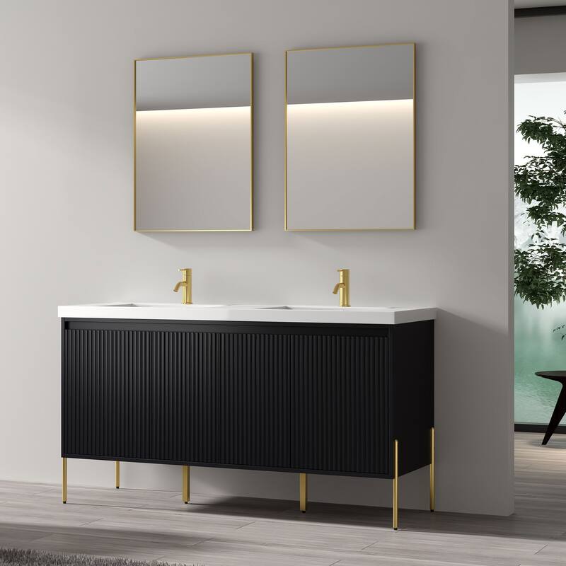 Ripple 60" Bathroom Vanity Set