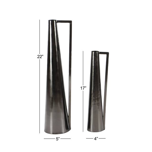Iron Glam Vase (Set of 2)