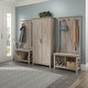 preview thumbnail 47 of 70, Key West Tall Storage Cabinet with Doors and Shelves by Bush Furniture