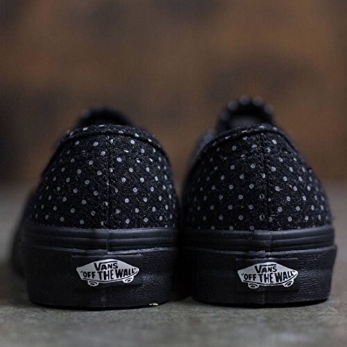 black polka dot vans