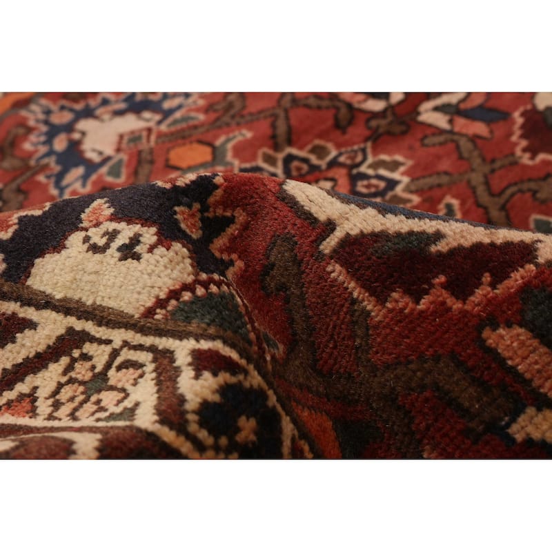 ECARPETGALLERY Hand-knotted Andelz Red Wool Rug - 5'2 x 10'0