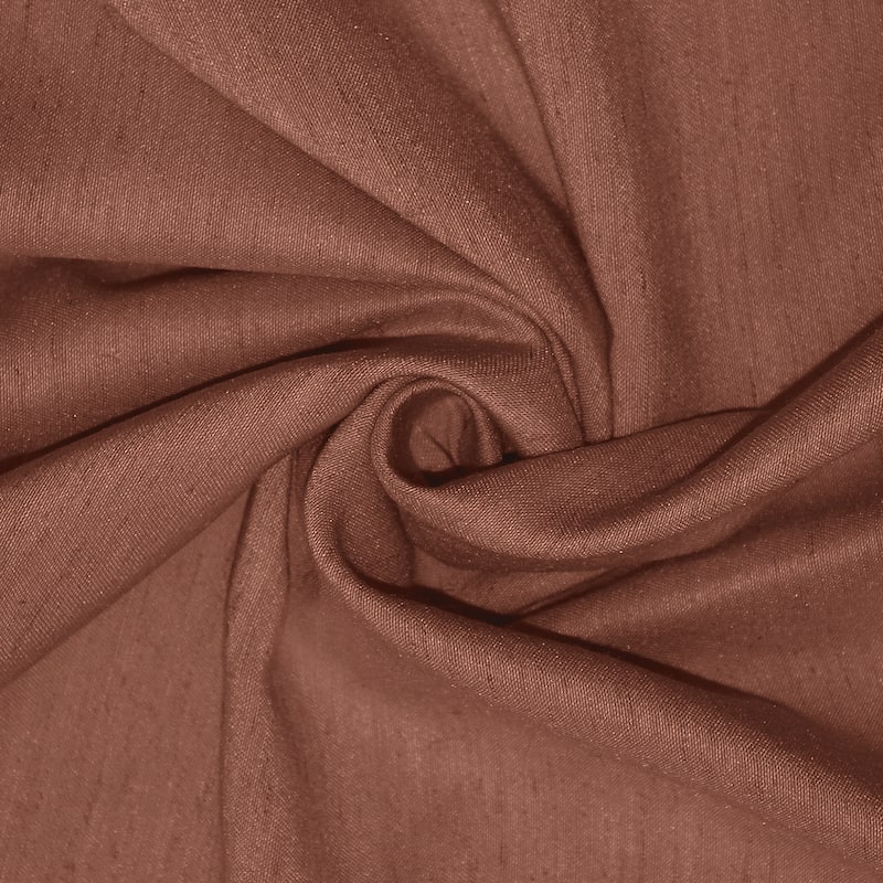Archaeo Linen Blend Blackout Grommet Top Curtain, Single Panel