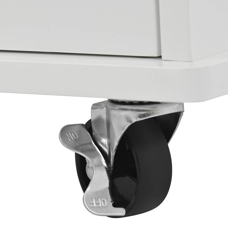 39.80'' Rubber wood Kitchen Island with Power Outlet, Drop Leaf, Adjustable Shelf and 2 Drawers - 39.8'' x 29.33'' x 33.7''