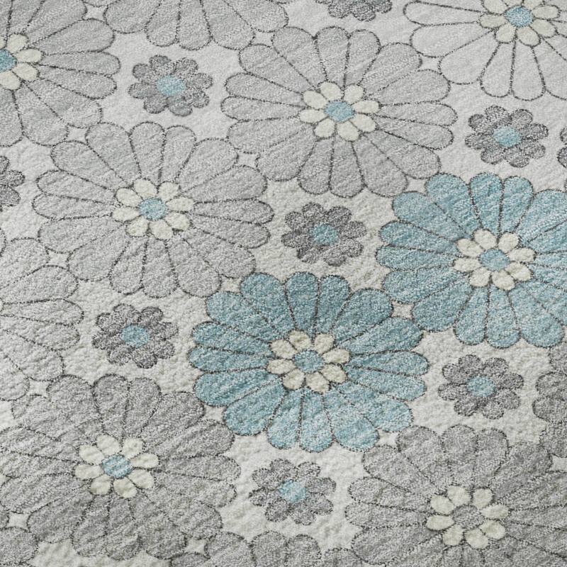 Premium Washable Super Soft Whimsy Mosaic Mayfield Rug