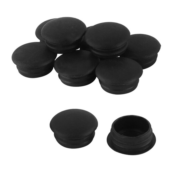 10 Pcs Round Blanking End Caps Tubing Pipe Insert Bung 15mm x 18mm