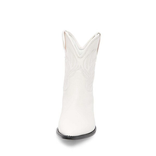 steve madden white cowboy boots