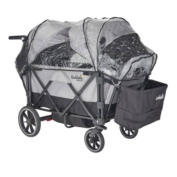slide 1 of 1, Larktale Caravan Stroller/Wagon Rain/Wind Cover