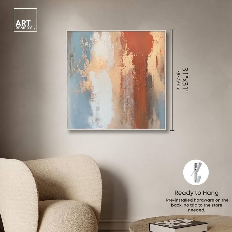 Coastal Rust I Canvas by Art Remedy