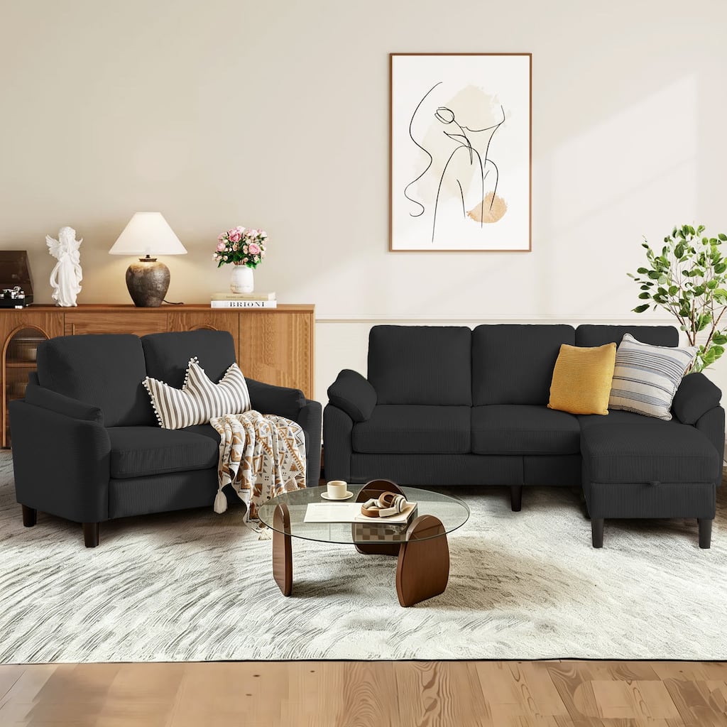 3 Piece Living Room Sets