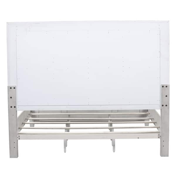 Liberty Heartland Antique White King Panel Bed