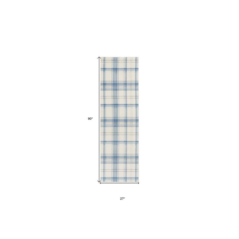 Power Loomed Traditional Area Rug - 90' X '27' X '0.5