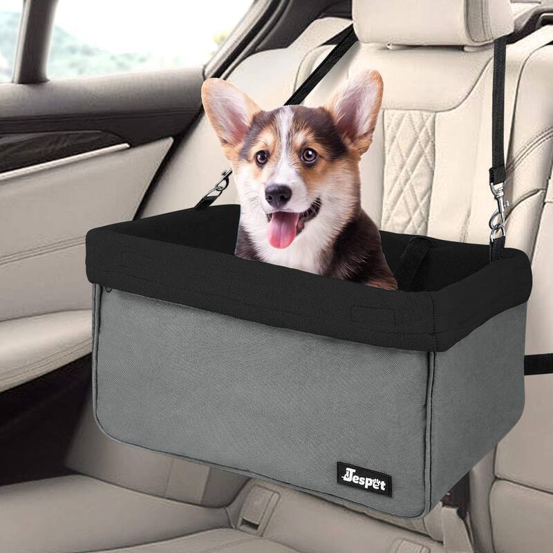 JESPET Dog Booster Seats for Cars - Black