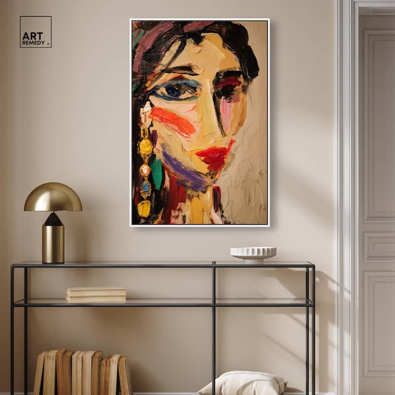 Colorful Expression I Canvas by Art Remedy