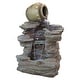 preview thumbnail 2 of 3, Design Toscano Spilling Jug Cascading Garden Fountain