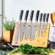 MIYABI Kaizen 10-teiliges Messerblock-Set | VG10 Damaststahl | Handgeschliffen In Japan | Mit Wetzstahl & Schere