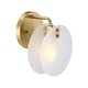 preview thumbnail 2 of 3, Designers Fountain D311C-WS Sky Fall 10" Tall Wall Sconce