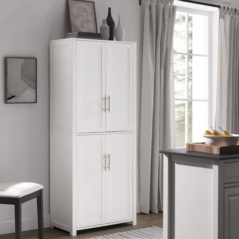 Crosley Savannah Tall Kitchen Storage Pantry - 28 "w x 15 "d x 67 "h