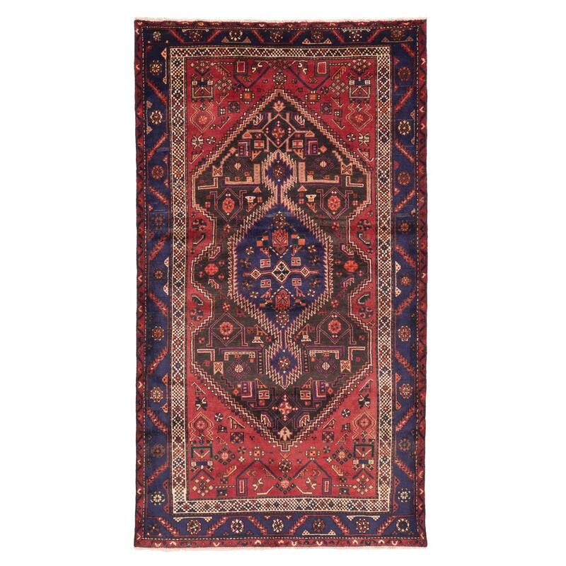 ECARPETGALLERY Hand-knotted Anadol Red Wool Rug - 4'6 x 8'2