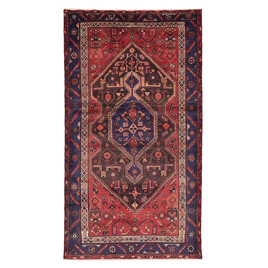 ECARPETGALLERY Hand-knotted Anadol Red Wool Rug - 4'6 x 8'2