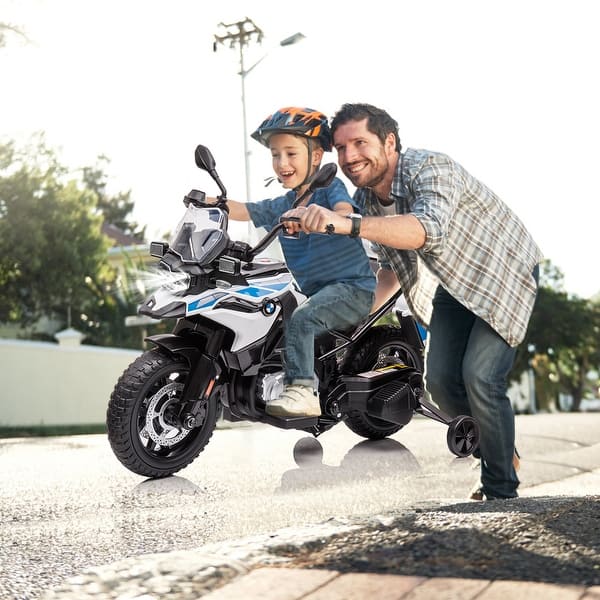slide 2 of 7, 12V Ride On Police Motorcycle