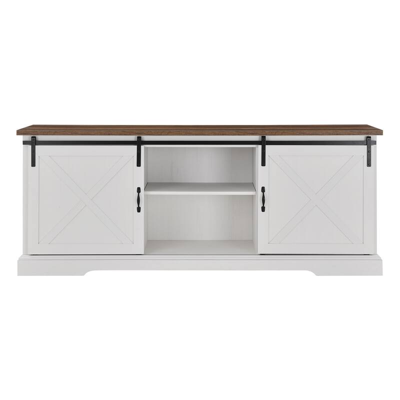 Middlebrook Wind Gap 70-inch Sliding Barn Door TV Stand