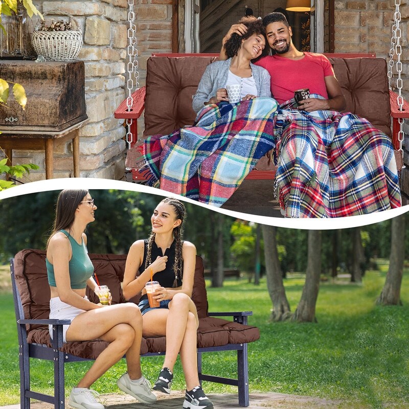 Replacement cushions for outdoor glider swing on sale