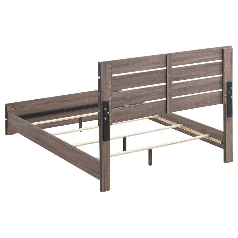 Brantford Farmhouse Panel Bedroom Set Barrel Oak