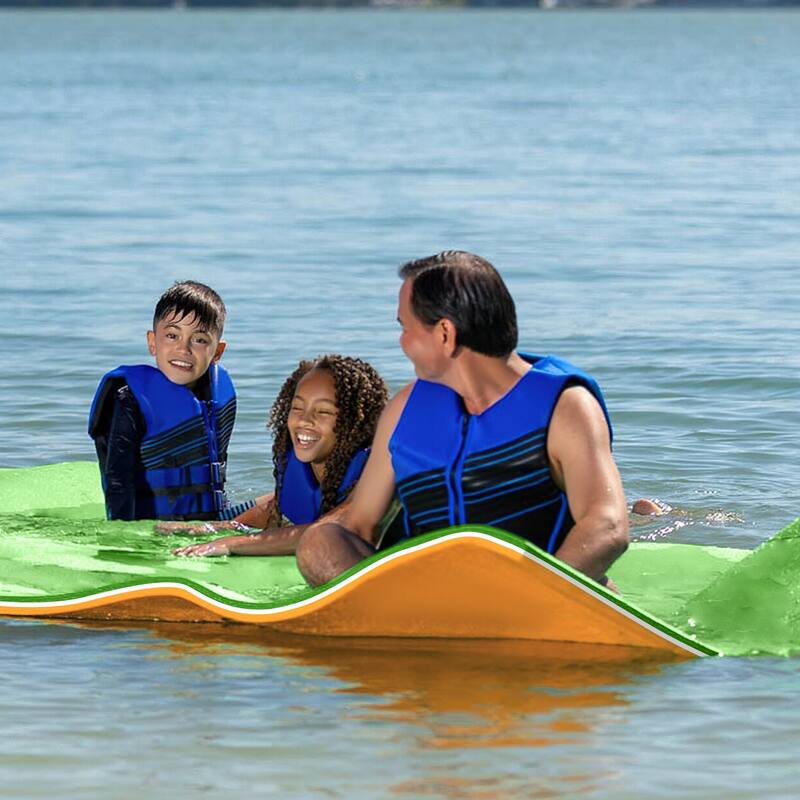 Lily Pad Floating Water Mat 3 Layer for Water Recreation and Relaxing