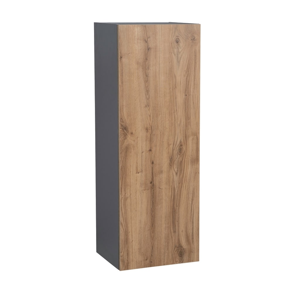 18" x 42" Wall Cabinet-Single Door-Grey - 18 x 42 x 12
