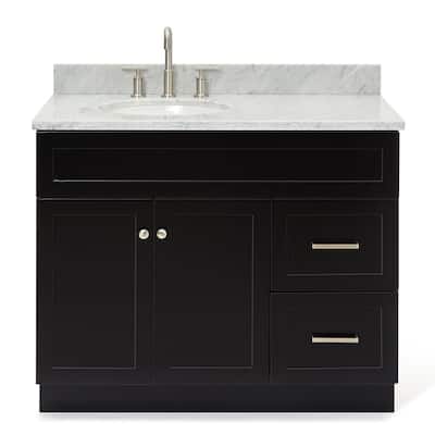 Ariel F043SLCW2OVO Hamlet 43" Free Standing Single Basin Vanity Set