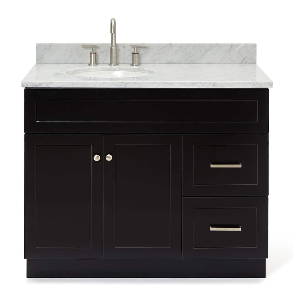 Ariel F043SLCW2OVO Hamlet 42" Free Standing Single Basin Vanity Set