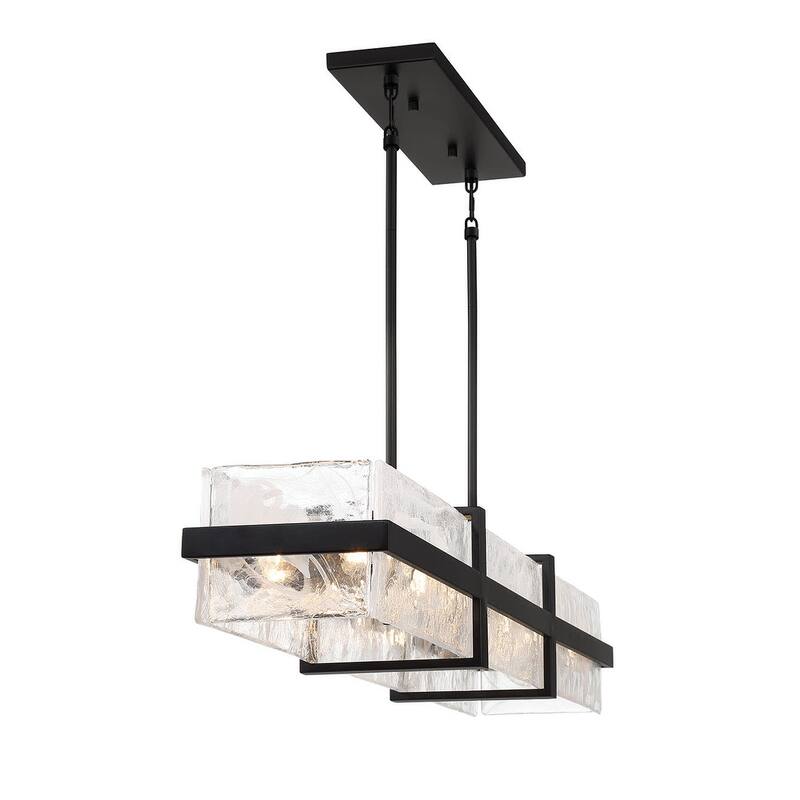 Minka Lavery 3617 Cloud Break 12 Light 48" Wide Linear Chandelier