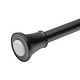 preview thumbnail 38 of 43, Utopia Alley Adjustable 72-Inch Shower Curtain Tension Rod - Rust-Proof Aluminum with Rubber End Cap, No Drill Installation