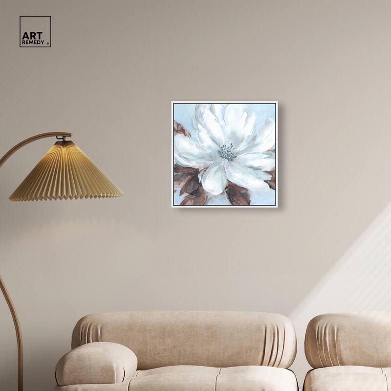 Delicate Blooms II Canvas by Art Remedy