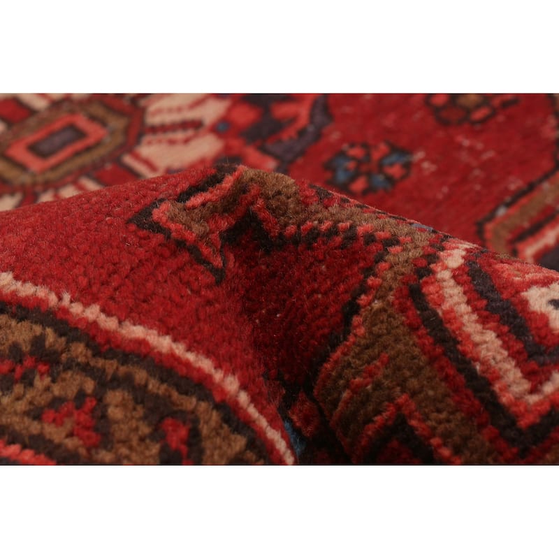 ECARPETGALLERY Hand-knotted Sarabi Red Wool Rug - 2'11 x 10'3