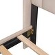 preview thumbnail 16 of 30, Full Size Storage Bed Velvet Upholstered Platform Bed with a Big Drawer