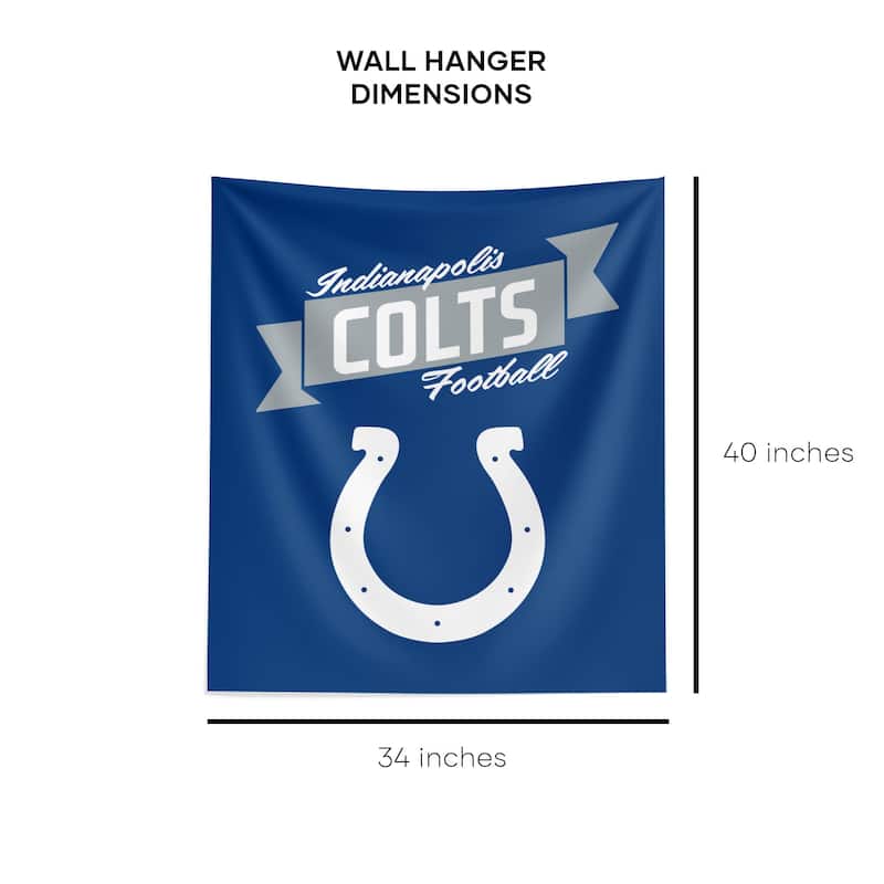 NFL Indianapolis Colts Premium Wall Hanging - 34"x40"