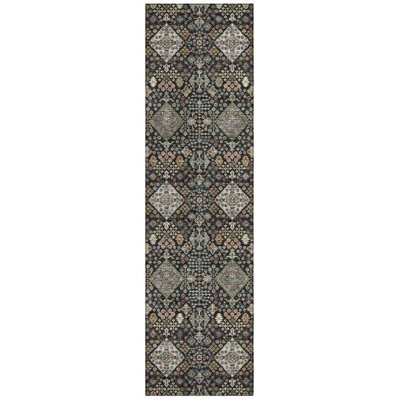 Machine Washable Indoor/ Outdoor Global Bidunga Chantille Rug