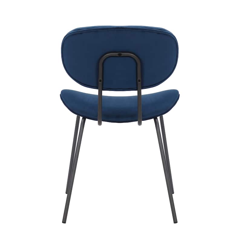 Porthos Home Brody Dining Chairs Set of 2, Velvet Upholstery, Iron legs