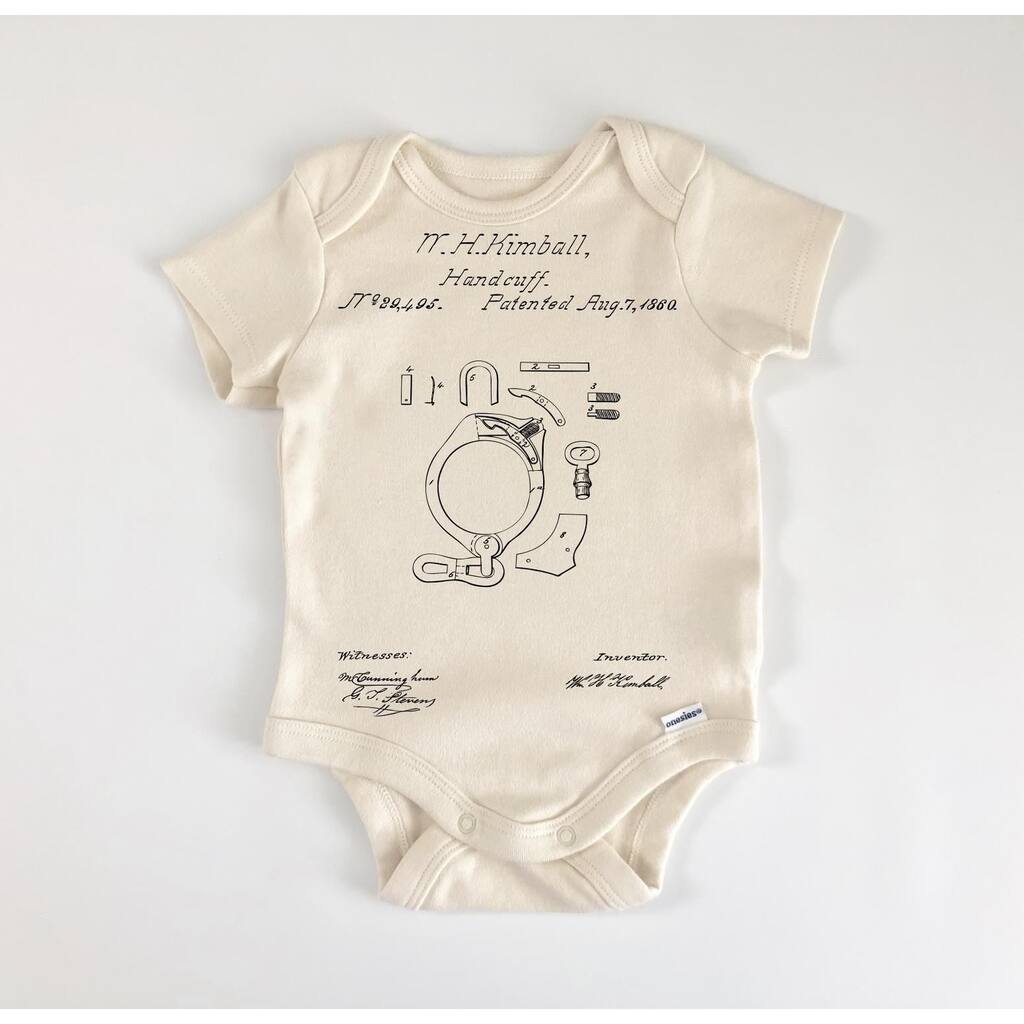 Police Officer - Baby Boy Girl Clothes Infant Bodysuit Funny Cute Newborn