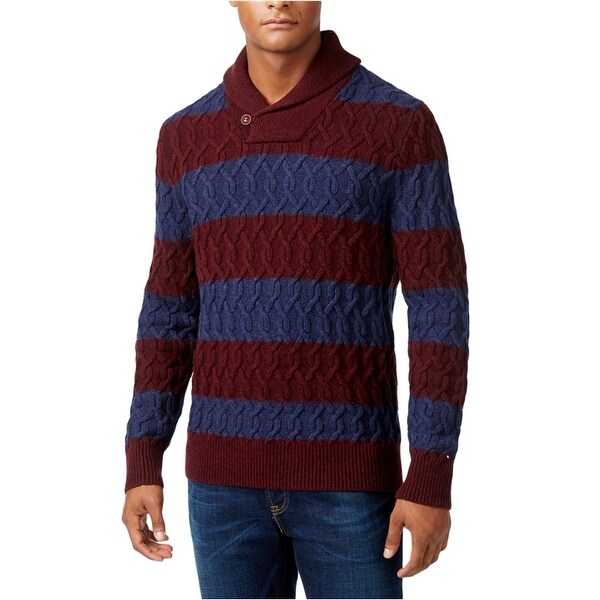 multicolor knit sweater mens