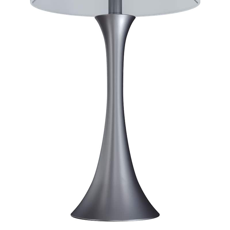 Porch & Den Bakkom 24" Metal Table Lamp (Set of 2)