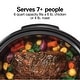 preview thumbnail 5 of 6, Hamilton Beach 6 Quart Programmable Defrost Slow Cooker with Temperature Probe