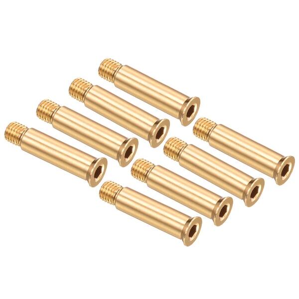 34mm Inline Axle Screws, 8 Pack Hex Socket Screw Replacement Fastening