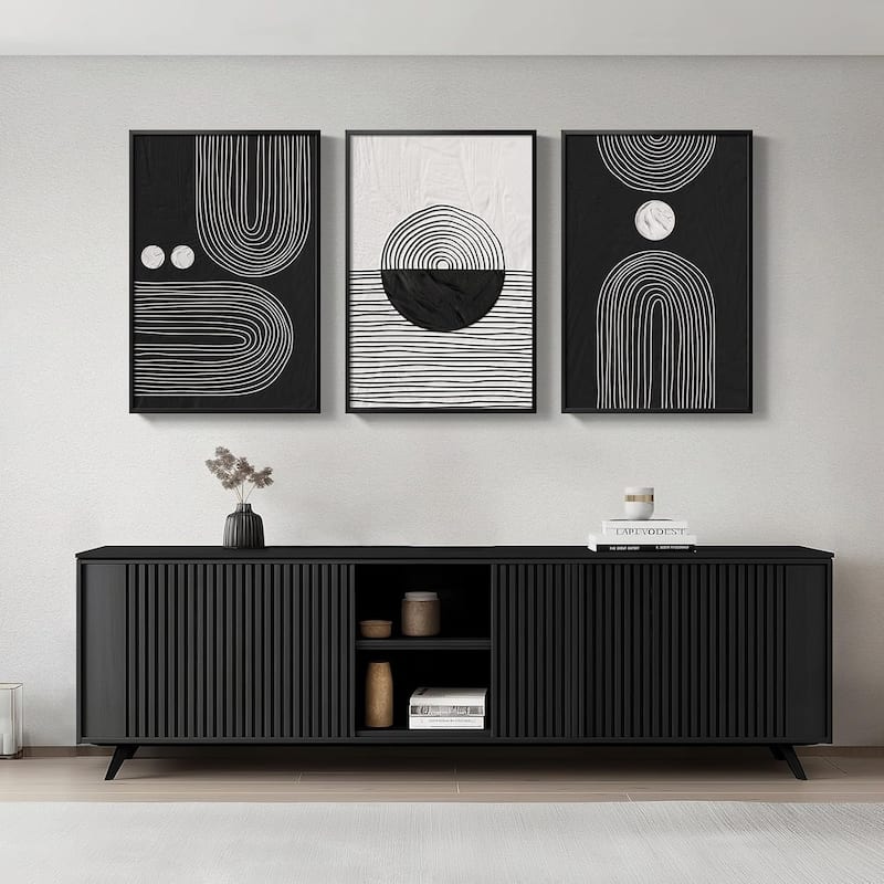 Mid-Century Modern Pictures Minimalist Bohemian Wall Art