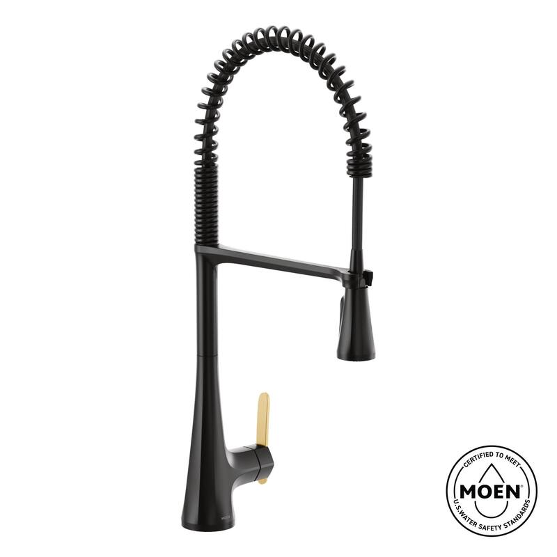 Moen Sinema 1.5 GPM Single Hole Pre-Rinse Pull Down Kitchen Faucet
